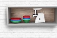 М'ясорубка Bosch MFW2500W - 1500Вт/350Вт/білий