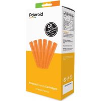 Набір картриджів для 3D ручки Polaroid Candy pen, апельсин, помаранчевий (40 шт)