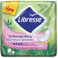 Гигиенические прокладки Libresse Ultra Normal Aloe Vera & Camomile 10 шт (7322540344059)