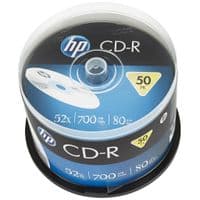 Диск HP CD-R 700MB 52X 50шт шпиндель (69307 / CRE00017-3)