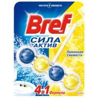 Туалетний блок Bref Сила Актив Лимонна Свіжість 50 г (9000100625289)