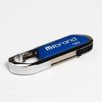 USB флеш накопичувач Mibrand 16GB Aligator Blue USB 2.0 (MI2.0 / AL16U7U)