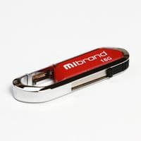 USB флеш накопичувач Mibrand 16GB Aligator Red USB 2.0 (MI2.0 / AL16U7DR)