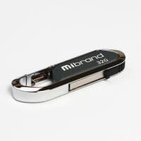 USB флеш накопичувач Mibrand 32GB Aligator Grey USB 2.0 (MI2.0 / AL32U7G)