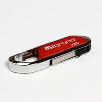 USB флеш накопичувач Mibrand 32GB Aligator Red USB 2.0 (MI2.0 / AL32U7DR)