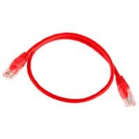 Патч-корд 0.3м, RJ-45, Cat.5e, CU, мідь, червоний Ritar (PCR-CU/0.3Rd/04266)