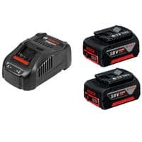 Акумуляторні батареї із ЗУ Bosch 18 В 5Ач, набір 2 шт.