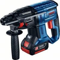 Перфоратор Bosch GBH 180-LI, акумуляторний, 1x4.0 Аг, 18 В, 2 Дж, 2.3 кг