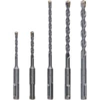 Bosch SDS + свердла по бетону, 5 шт., 5, 6, 6, 8, 10 мм