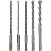 Bosch SDS + свердла по бетону, 5 шт., 5, 6, 7, 8, 10 мм