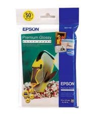 Папір Epson 100mmx150mm Premium Glossy Photo Paper, 50л.
