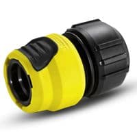 Конектор Karcher Plus універсальний з аквастопом 1/2 – 5/8 – 3/4