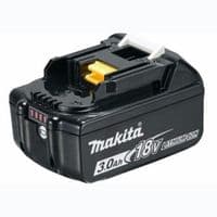 Акумулятор Makita LXT BL1830B, Li-Ion, 18В, 3Ач, індикація розряду, 644 г