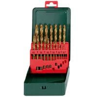 Набір свердл Metabo HSS-TiN 19шт. Promotion
