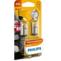 Лампа накаливания Philips R5W, 2шт/блистер