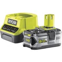 Аккумулятор и зарядное устройство Ryobi ONE+ RC18120-150, 5 Ач, 18В