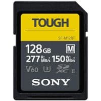 Карта памяти Sony 128GB SDXC C10 UHS-II U3 V60 R277/W150MB/s Tough