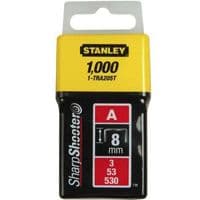 Скоби Stanley 8мм (1000шт.) (Блістер)