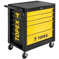 Візок для інструменту TOPEX, 5 ящиків, 680x460x825 мм, до 280 кг, сталевий корпус