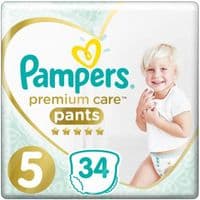 Подгузник Pampers Premium Care Pants Junior Размер 5 (12-17 кг), 34 шт. (8001090759870)