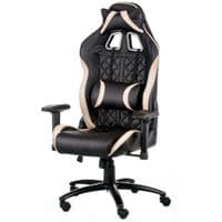 Кресло игровое Special4You ExtremeRace 3 black/cream (000003702)