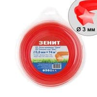Жилка косильная Зенит "Звезда" 3,0 мм x 74 м (3В-30-74-ОР) (40130074)