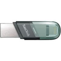 Флешка SanDisk 64 GB iXpand Flip Sea Green (SDIX90N-064G-GN6NN)