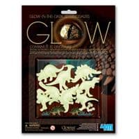 Игровой набор 4М Светящиеся 3D-наклейки Динозавры (00-05426)