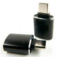 Дата кабель OTG USB - Type-C grey DENGOS (ADP-018)