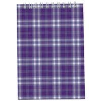 Блокнот BUROMAX spiral top, А5, 48sheets, square, violet (BM.2470-07)