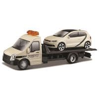 Спецтехника Bburago Автоперевозчик c автомоделью VW Polo Gti Mark 5 (18-31403)