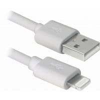 Дата кабель USB Type-C to Lightning 1.0m MFI TPE Білий REAL-EL (EL123500057)