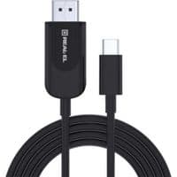 Кабель даних USB 2.0 AM до Type-C 1.0m Premium Rainbow REAL-EL (EL123500050)