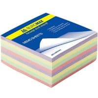 Бумага для заметок BUROMAX Zebra 80х80х30мм., unglued (BM.2253)