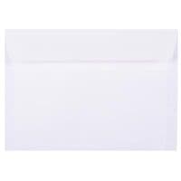 Конверт ENVELOPE C6 (114x162 мм) білий, шкірка та ущільнення, 50 шт (1040_50)