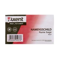 Значок Axent горизонтальний 8,8 * 5,7 см, застібка (4501-A)