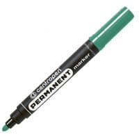 Маркер Centropen Permanent 8566 2,5 мм, круглий наконечник, зелений (8566/04)