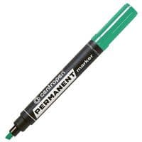 Маркер Centropen Permanent 8576 1-4,6 мм, наконечник зубила, зелений (8576/04)