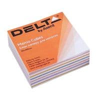 Бумага для заметок Delta by Axent "MIX" 90Х90Х30мм, unglued (D8013)
