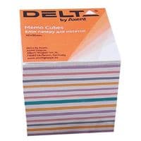 Бумага для заметок Delta by Axent "MIX" 90Х90Х80мм, unglued (D8015)