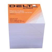 Бумага для заметок Delta by Axent белая 90Х90Х80мм, unglued (D8005)