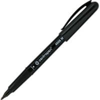 Маркер Centropen CD-Pen 4606 ergoline, 1 мм чорний (4606/01)