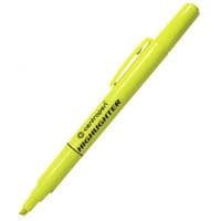 Маркер Centropen Fax 8722 1-4 мм, наконечник зубила, жовтий (8722/05)