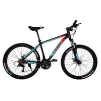 Велосипед Trinx M100 26"х19" Matt-Black-Red-Cyan (M100.19MBRC)