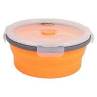 Харчовий контейнер Tramp складний з кришкою-засувкою 800ml (TRC-087-orange)