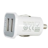 Зарядний пристрій PowerPlant 2*USB, 3.1A (DV00DV5036)