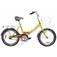 Велосипед Ardis Fold 20" посилена рама-15" St Light Green/Red (08112)