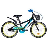 Велосипед Formula 20" STORMER рама-11" 2021 Black/Blue/Yellow (OPS-FRK-20-154)