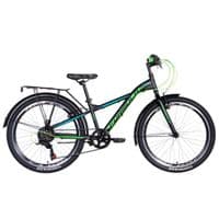 Велосипед Formula 24" MASK рама-12,5" 2021 Black/Green/Turquoise (OPS-FR-24-266)