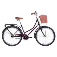 Велосипед Дорожник 26" JADE рама-17" 2021 Black/Pink (OPS-D-26-142)